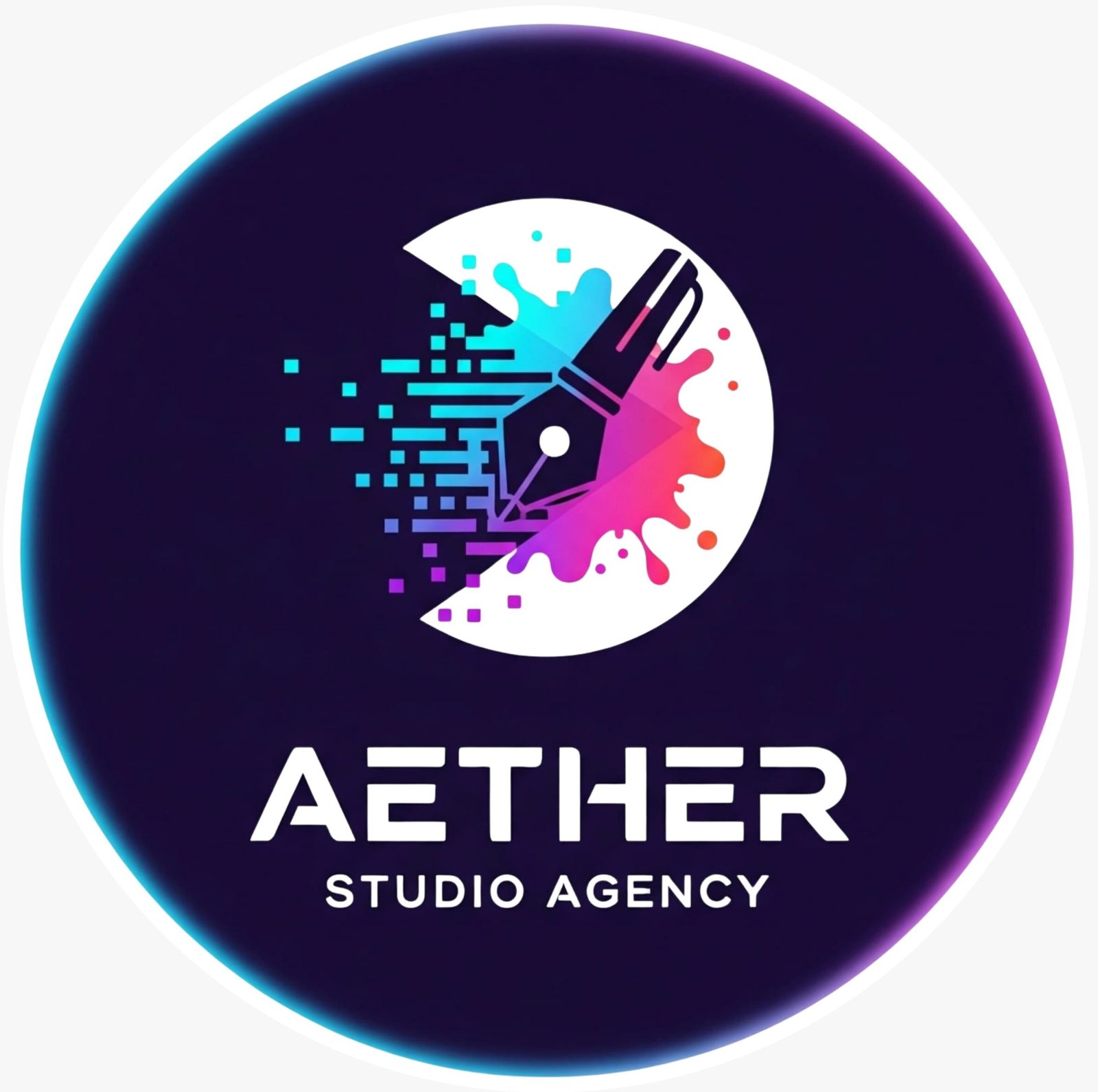 Aether Studio Agency Logo